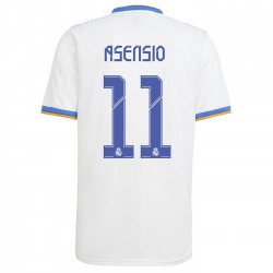 Camisola Real Madrid Marco Asensio 11 Equipamento Primeiro 2021-2022 Manga Curta